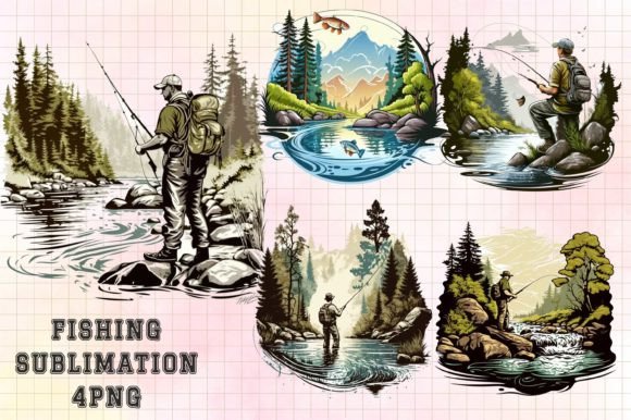 Download Fishing PNG Sublimation - Premium Resources