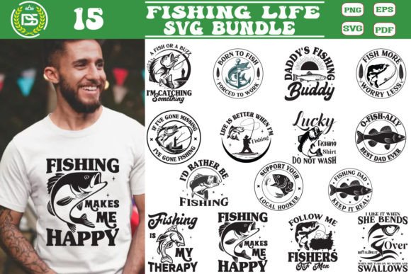 Download Fishing SVG Bundle, Fishing Life SVG, - Fishing Collection
