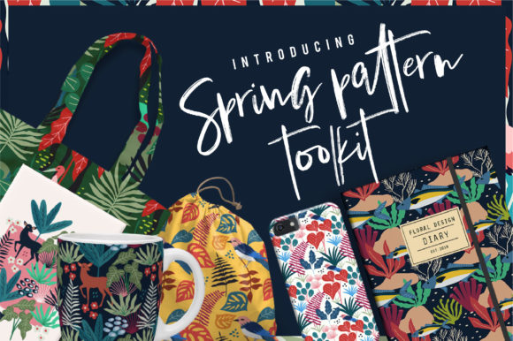 Download Spring Pattern Toolkit - Spring pattern Collection